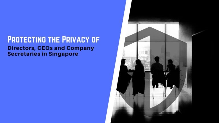 Protecting Privacy Directors, CEO and Company Secretary